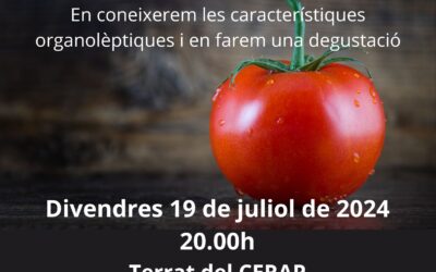 CANCEL·LAT! Tast de tomaques de Riudoms TO MACADA